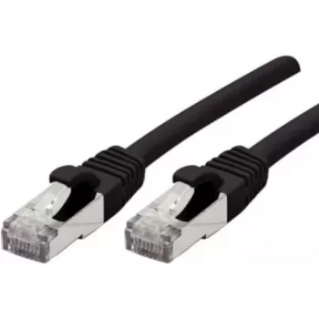 Exertis Connect 858484 Cat6a S/FTP sieťový kábel, 1 m, čierna