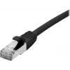 Exertis Connect 858484 Cat6a S/FTP sieťový kábel, 1 m, čierna