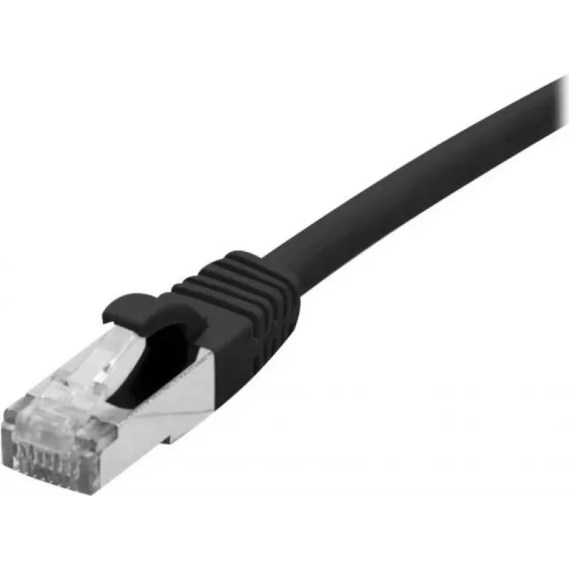 Exertis Connect 858484 Cat6a S/FTP sieťový kábel, 1 m, čierna