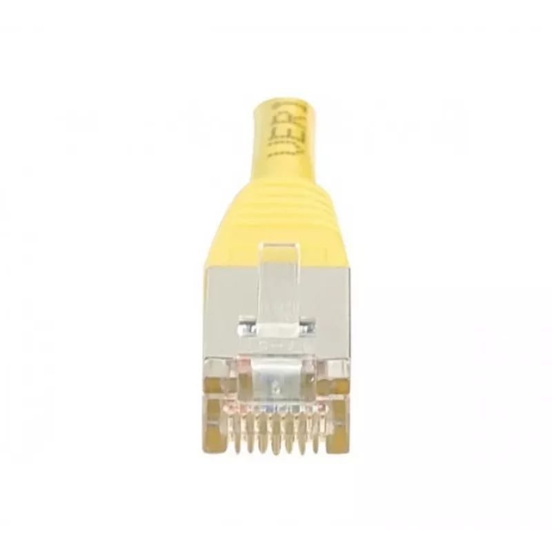 EXERTIS CONNECT Cat.6 F/UTP patch kábel, žltý, 1,5 m, Slim Snagless Boot 857930