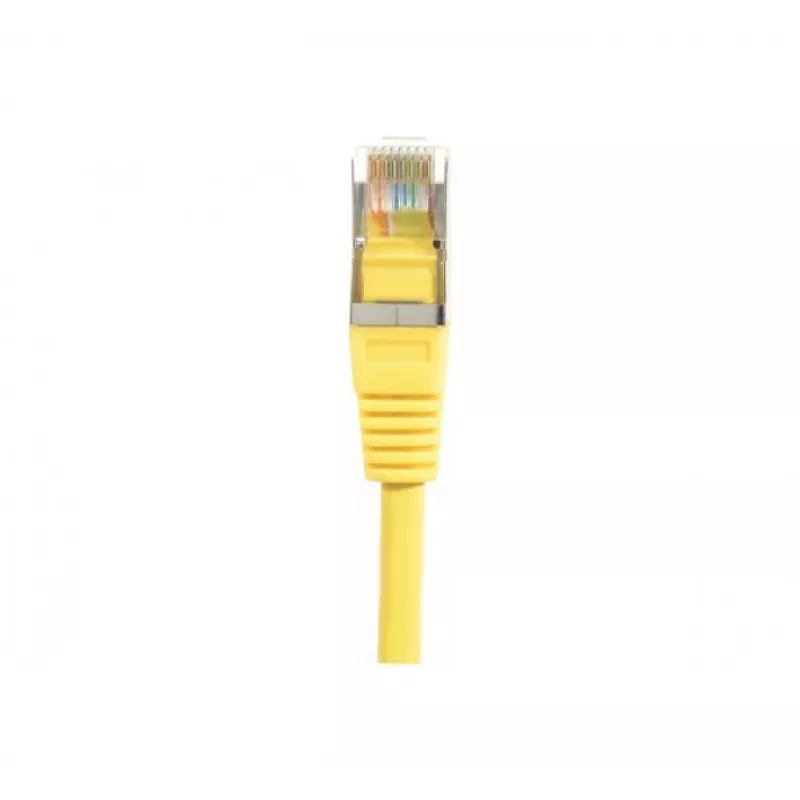 EXERTIS CONNECT Cat.6 F/UTP patch kábel, žltý, 1,5 m, Slim Snagless Boot 857930