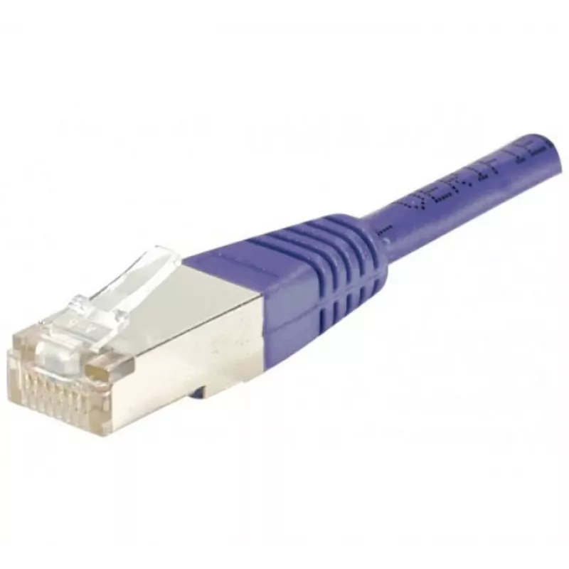 Exertis Connect Cat6 F/UTP sieťový kábel, fialový, 1,5 m 857942