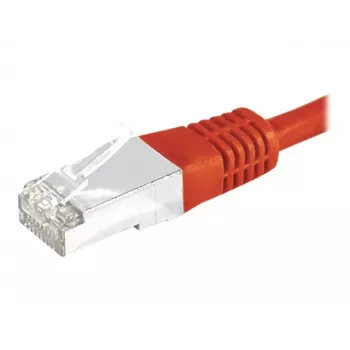 EXERTIS CONNECT Cat.6 S/FTP PiMF patch kábel, červená, 15 m 856919