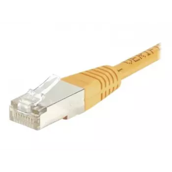 EXERTIS CONNECT CAT.6 F/UTP patch kábel, oranžová, 7,0 m, Slim Snagless Boot 857950