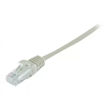 EXERTIS CONNECT Cat. 6A U/UTP medený patch kábel, sivá, 0,5 m, PoE, Snagless 859450