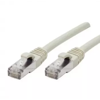 EXERTIS CONNECT Cat 6A S/FTP patch kábel, 0,3 m, sivá 858402