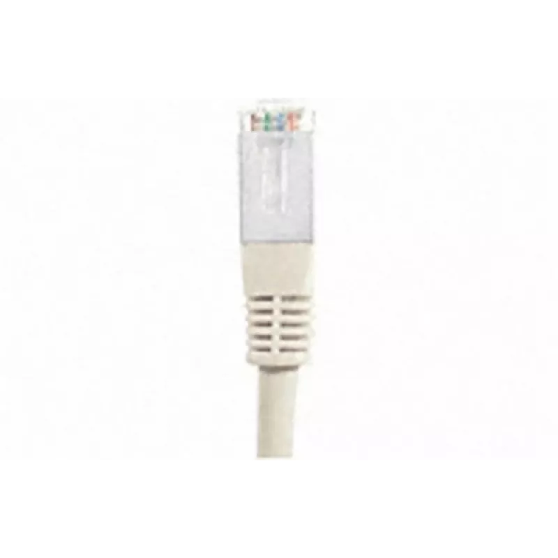 Exertis Connect 857740 Prepojovací kábel Cat.6A S/FTP (PiMF) Class EA, 5 m, sivý, tenká ochrana proti ohybu