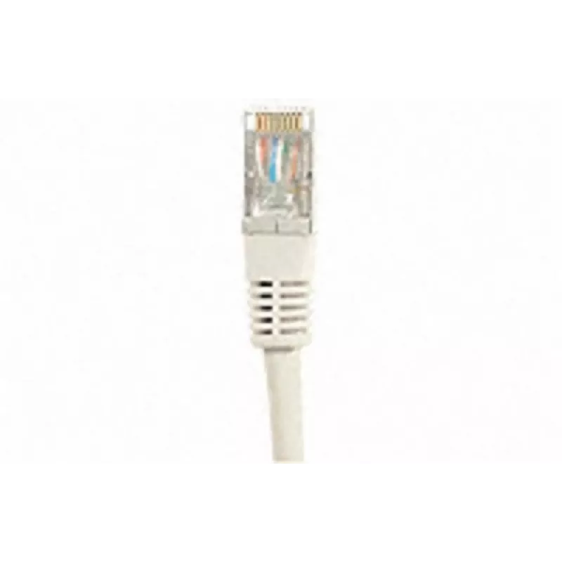 Exertis Connect 857740 Prepojovací kábel Cat.6A S/FTP (PiMF) Class EA, 5 m, sivý, tenká ochrana proti ohybu