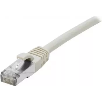 EXERTIS CONNECT Cat 6A S/FTP patch kábel, 20 m, sivá, Slim Bend Protection 858412