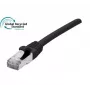 EXERTIS CONNECT RJ45 patch kábel Cat. 6 F/UTP, GRS-certifikovaný, čierny, 0,5 m 854647