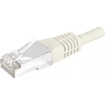 EXERTIS CONNECT Cat.6A S/FTP patch kábel, 15 m, sivý 857770