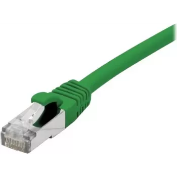 EXERTIS CONNECT Cat 6A S/FTP patch kábel, 0,15 m, zelená 858433