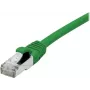 EXERTIS CONNECT Cat 6A S/FTP patch kábel, 0,15 m, zelená 858433