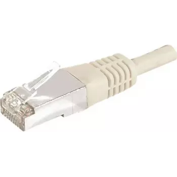 EXERTIS CONNECT CAT.6a F/UTP patch kábel, 0,3 m, sivá, 10 Gbps 859501