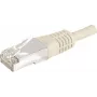 EXERTIS CONNECT CAT.6a F/UTP patch kábel, 0,3 m, sivý, 10 Gbps 859501