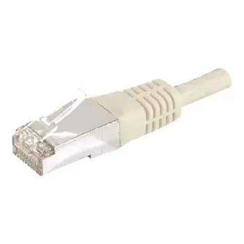 EXERTIS CONNECT CAT.6a F/UTP patch kábel, 0,3 m, sivá, 10 Gbps 859501