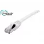EXERTIS CONNECT Cat. 6 F/UTP RJ45 patch kábel, GRS-certifikovaný, biela, 0,3 m 854655