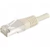 EXERTIS CONNECT Cat.6a F/UTP patch kábel, 1,5 m, sivý, 10 Gbps, Slim Snagless Boot 859504