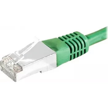 EXERTIS CONNECT CAT.6 S/FTP patch kábel, 0,5 m, zelený 856830