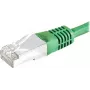 EXERTIS CONNECT CAT.6 S/FTP patch kábel, 0,5 m, zelený 856830