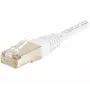 EXERTIS CONNECT Cat6 S/FTP PiMF patch kábel, biely, 1 m 856851
