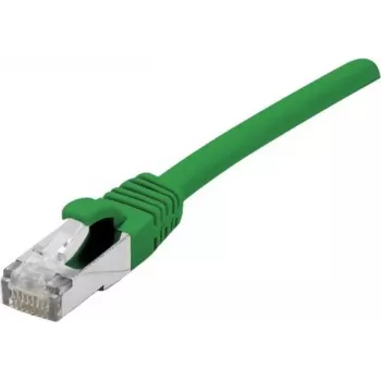 EXERTIS CONNECT Cat 6A S/FTP patch kábel, 25 m, zelený 858445