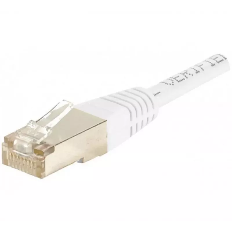 EXERTIS CONNECT Cat.6 S/FTP patch kábel, 2m, biely 856869