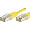 Exertis Connect Cat6 S/FTP ethernetový patch kábel, RJ45, žltý, 3 m 856876