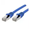 EXERTIS CONNECT Cat 6A S/FTP patch kábel, 10m, modrý 858458