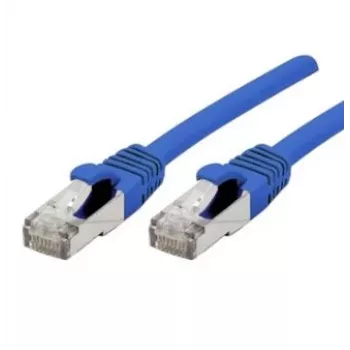 EXERTIS CONNECT Cat 6A S/FTP patch kábel, 10m, modrý 858458
