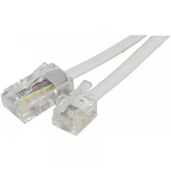 EXERTIS CONNECT telefónny kábel, biely, 7,0 m (EXC911746)