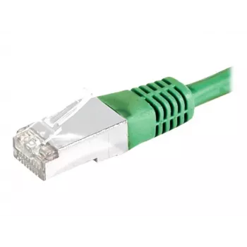 EXERTIS CONNECT S/FTP Cat.6 patch kábel, PiMF, zelený, 5,0 m 856884