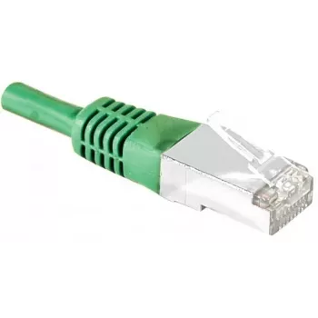 EXERTIS CONNECT S/FTP Cat.6 patch kábel, PiMF, zelený, 5,0 m 856884