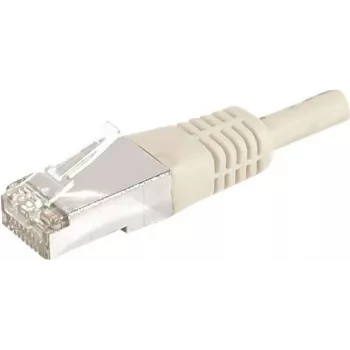 EXERTIS CONNECT Cat.6a F/UTP patch kábel, sivý, 1,0 m, 10 Gbps, Slim Bend Protection 859503
