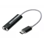 Exertis Connect USB-C na 3,5 mm audio adaptér - 24-pin USB-C konektor samec na stereo mini jack konektor samica (921555)
