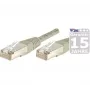 EXERTIS CONNECT CAT.6a F/UTP patch kábel, 25 m, sivý, 10 Gbps 859512