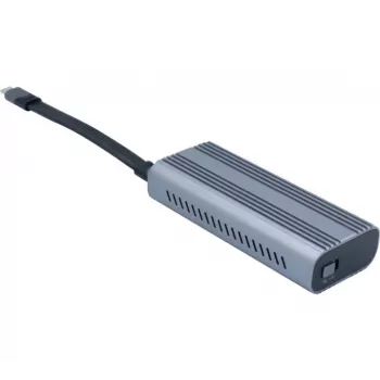 EXERTIS CONNECT puzdro na M.2 SSD, USB4/Thunderbolt 4 40Gbps Type-C, pre M.2 NVMe/PCIe SSD 924640