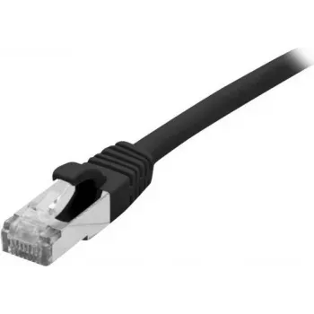 EXERTIS CONNECT 858488 Cat 6A S/FTP patch kábel, 5 m, čierna, Slim Boot