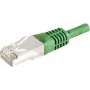EXERTIS CONNECT Cat.6a F/UTP patch kábel, 0,15 m, zelený, 10 Gbps 859545