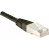 Exertis Connect 857110 Cat5e F/UTP sieťový patch kábel, 0,15 m, čierna