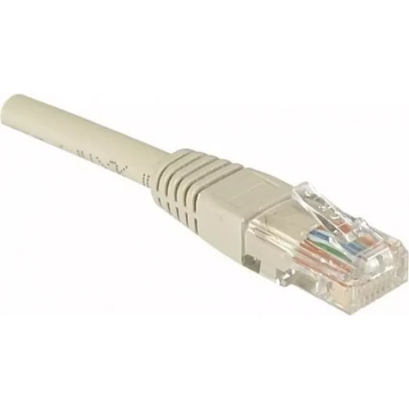 Exertis Connect Cat5e U/UTP sieťový patch kábel RJ45, 3m, sivá 857230