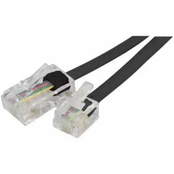 EXERTIS CONNECT telefónny kábel, čierna, 2,0 m (EXC911735)
