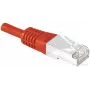 EXERTIS CONNECT Cat.6A S/FTP patch kábel, červený, 1,5 m 858303