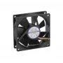 Exertis Connect Evercool 80 mm skriňový ventilátor – klzné ložisko, 2000 ot/min, 26,5 CFM, čierny 910184