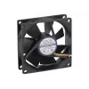 Exertis Connect Evercool 80 mm skriňový ventilátor – klzné ložisko, 2000 ot/min, 26,5 CFM, čierny 910184