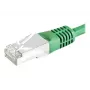 EXERTIS CONNECT Cat.6a F/UTP patch kábel, 1,5 m, zelený, 10 Gbps 859549