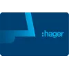 Hager RTH310X RFID prístupová karta pre ODT 2.0 vonkajšiu stanicu