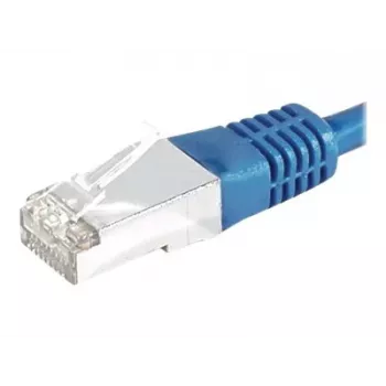 EXERTIS CONNECT Cat.6A S/FTP patch kábel, 7,5 m, modrá 858321