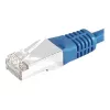 EXERTIS CONNECT Cat.6A S/FTP patch kábel, 7,5 m, modrý 858321