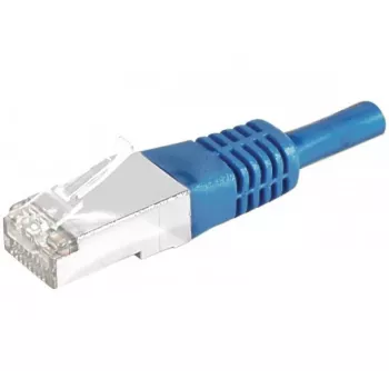EXERTIS CONNECT Cat6 S/FTP PiMF patch kábel, RJ45, modrý, 20 m 856928